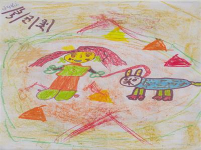 اریکا رضایی، کلاس دوم ابتدایی، از مدرسه ایران زمین ـ تهران