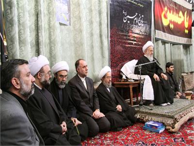 مراسم رونمایی از مجموعه تاریخ امام حسین (ع)