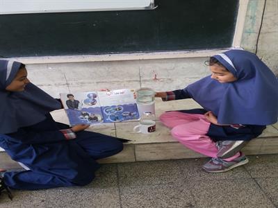 دانش آموزان دبستان شهید خوشنویسان