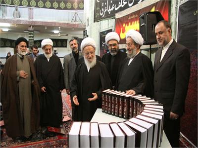 مراسم رونمایی از مجموعه تاریخ امام حسین (ع)