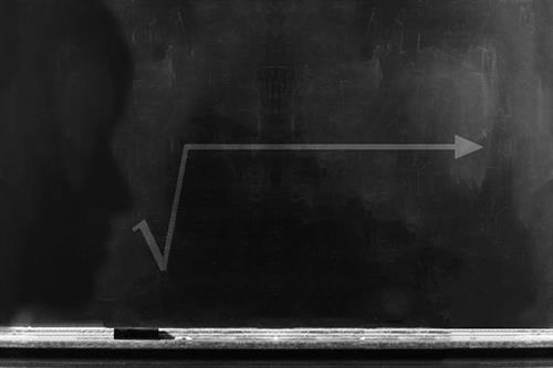 عددهای گنگ رادیکالی روی محور عددها