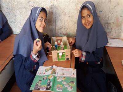 دانش آموزان دبستان شهید خوشنویسان