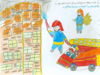 مهدیه داودآبادی از دبستان حجاب اراک