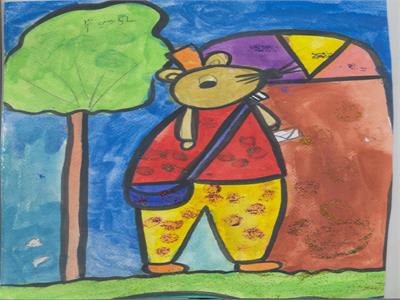 سارینا رفیعی، کلاس سوم از دبستان مکتب الاحرار اسلامشهر