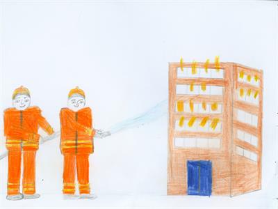 زهرا داودآبادی از دبستان حجاب اراک 2