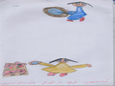 آیدا مجتهدی، 6 ساله از قم