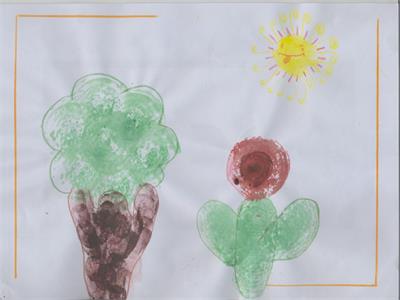 ریحانه مرادی عهدیه، کلاس سوم از دبستان مکتب الاحرار اسلامشهر - 2