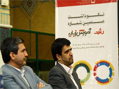 مراسم نکوداشت صدمین شماره رشد آموزش زبان