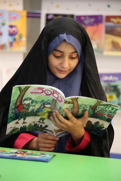 غرفه مجلات رشد در بیست‌ و سومین نمایشگاه مطبوعات، آبان ۱۳۹۶