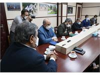 مراسم تکریم محمدابراهیم محمدی و معارفه محمدصالح مذنبی
