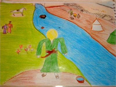 محمدامین استیری کلاس سوم ابتدایی