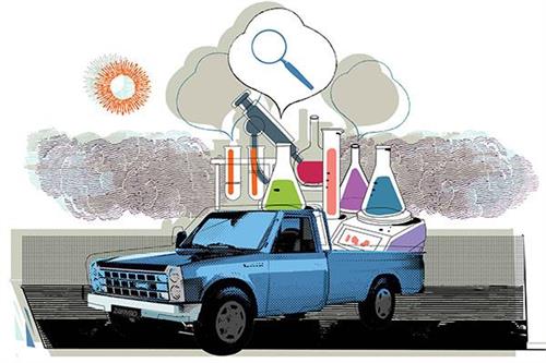 آزمایشگاه سیار در روستاها