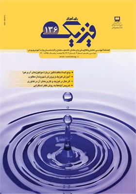 رشد آموزش فیزیک. شماره ۱۳۶