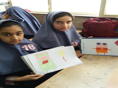 دانش آموزان دبستان شهید خوشنویسان