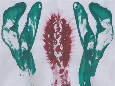 مریم محسن‌زاده، 9 ساله از دبستان مکتب الاحرار اسلامشهر