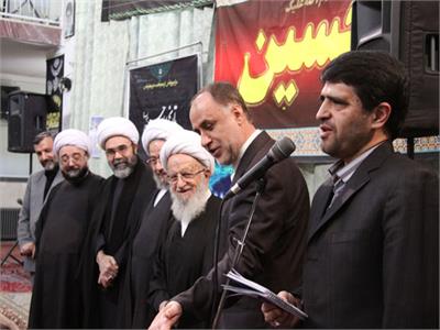 مراسم رونمایی از مجموعه تاریخ امام حسین (ع)