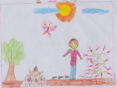 یلدا روح‌اللهی، از مدرسه سرمست (2) اصفهان