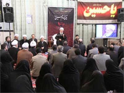 مراسم رونمایی از مجموعه تاریخ امام حسین (ع)