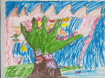 صبا مهربان، کلاس دوم ابتدایی، از مدرسه ایران زمین ـ تهران