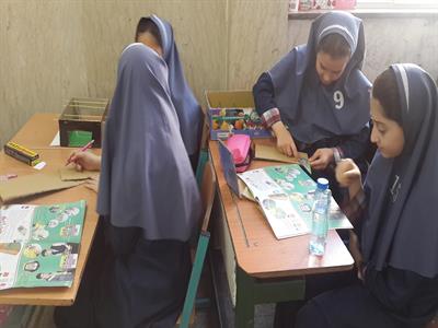 دانش آموزان دبستان شهید خوشنویسان