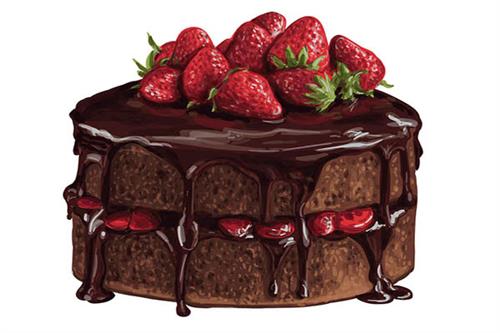 بوی خوش یک کیک