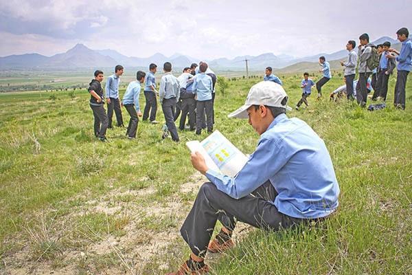 مدرسه‌ای که بوی کتاب می‌دهد