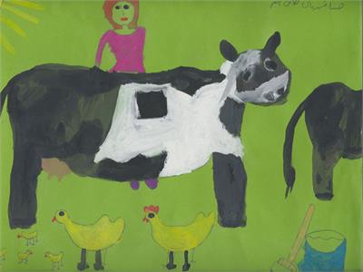 صبا قهرمانی، کلاس پنجم ابتدایی، از مدرسه ایران زمین ـ تهران