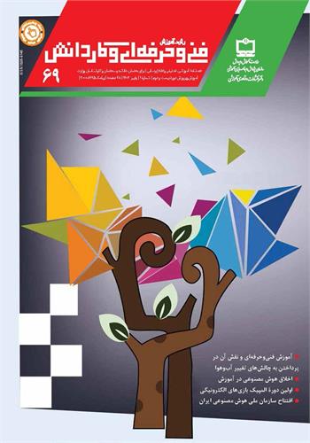 رشد آموزش فنی و حرفه‌ای و کاردانش؛ شماره ۶۹. پاییز ۱۴۰۳