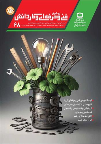 رشد آموزش فنی و حرفه‌ای و کاردانش؛شماره ۶۸. تابستان ۱۴۰۳