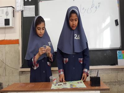 دانش آموزان دبستان شهید خوشنویسان