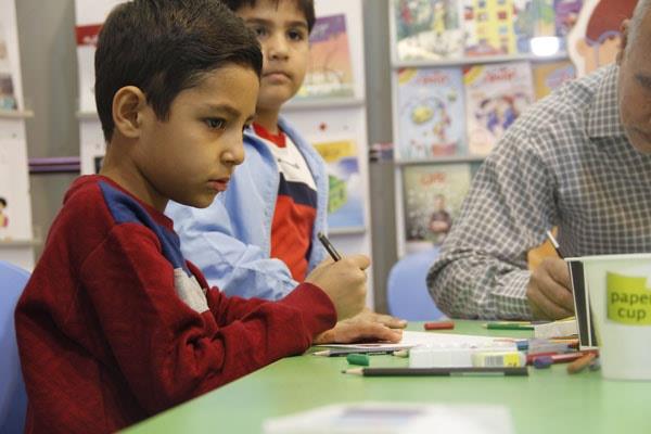 غرفه مجلات رشد در بیست‌ و سومین نمایشگاه مطبوعات، آبان ۱۳۹۶ 1