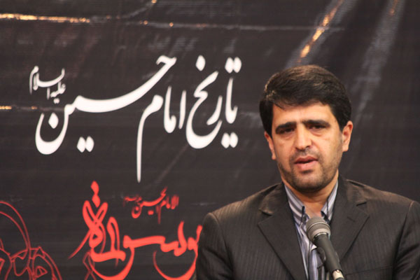 مراسم رونمایی از مجموعه تاریخ امام حسین (ع)