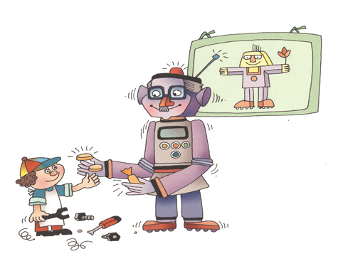 تصویرسازی در مجلات رشد