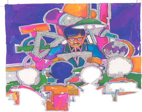 اثر امیر نساجی در مجلات رشد