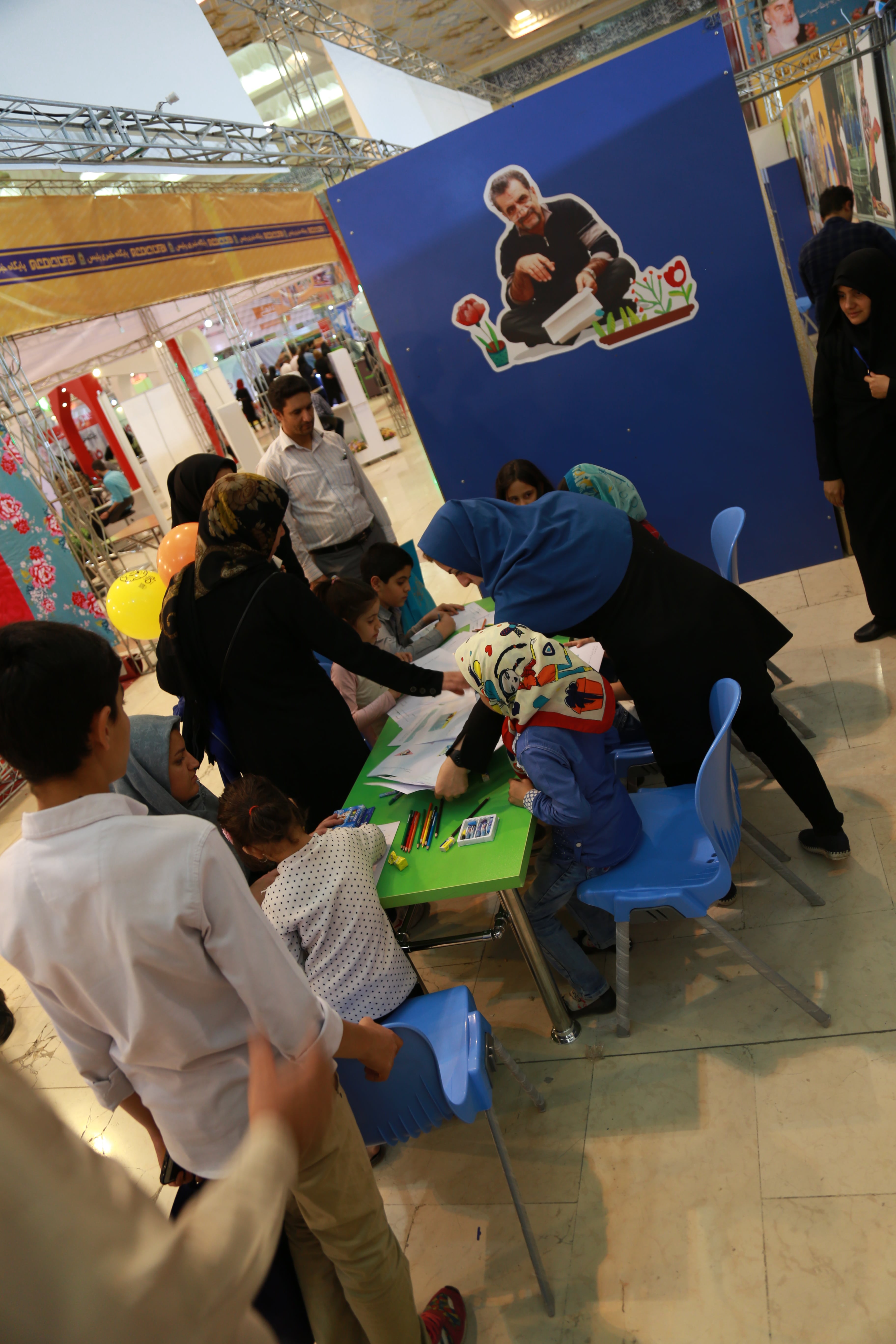 غرفه مجلات رشد در بیست‌و سومین نمایشگاه مطبوعات، آبان ۱۳۹۶