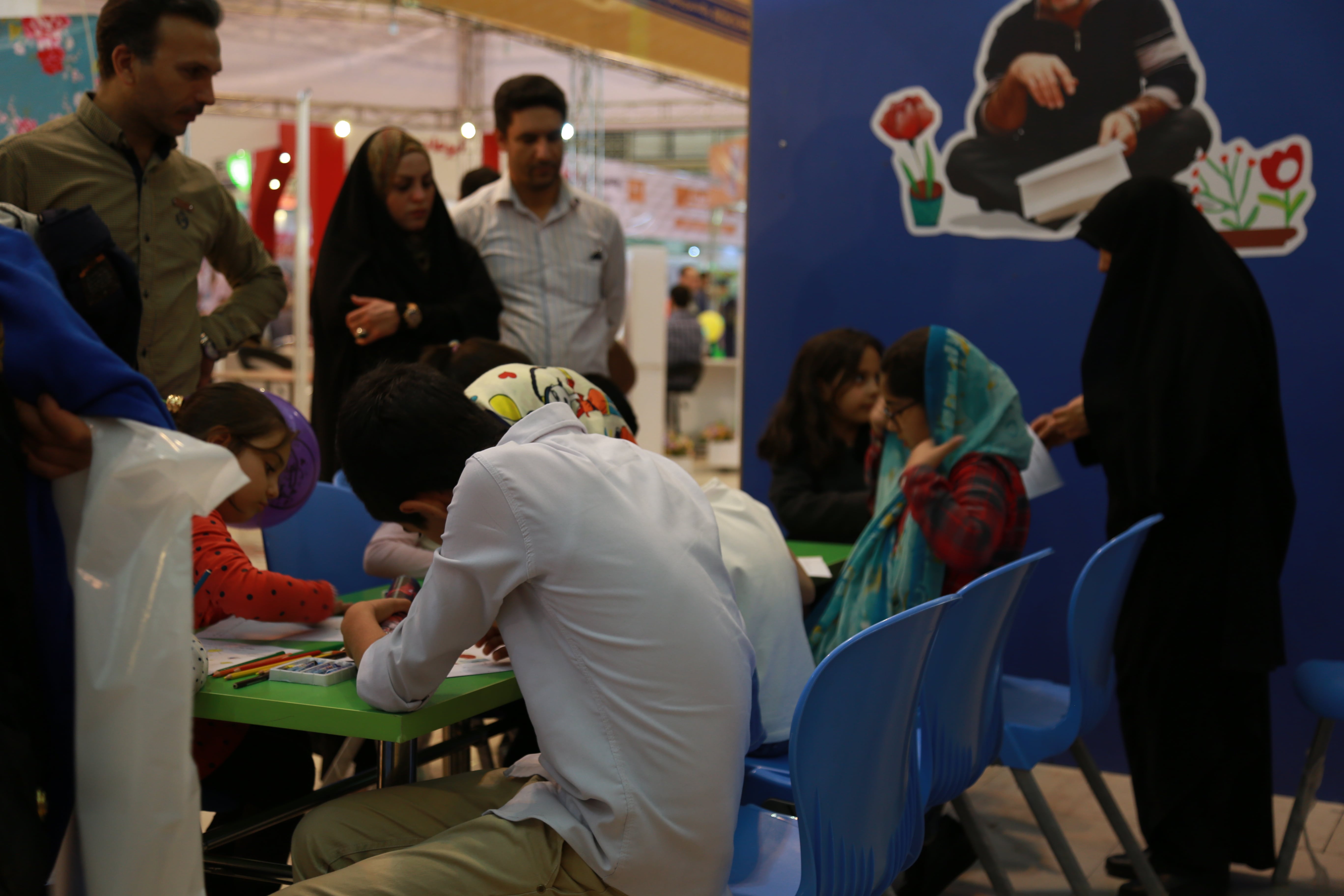 غرفه مجلات رشد در بیست‌و سومین نمایشگاه مطبوعات، آبان ۱۳۹۶