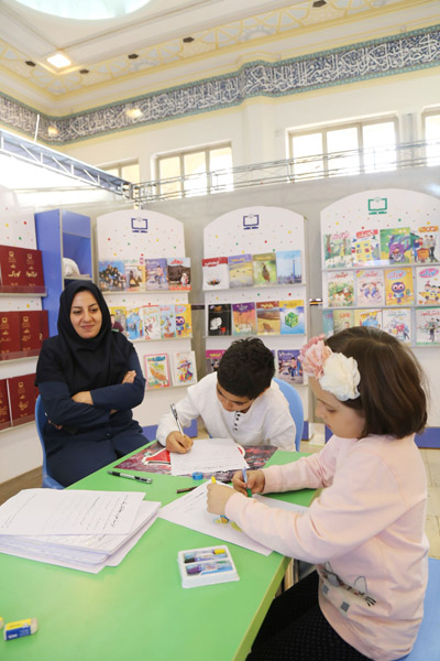 غرفه مجلات رشد در بیست‌و سومین نمایشگاه مطبوعات، آبان ۱۳۹۶