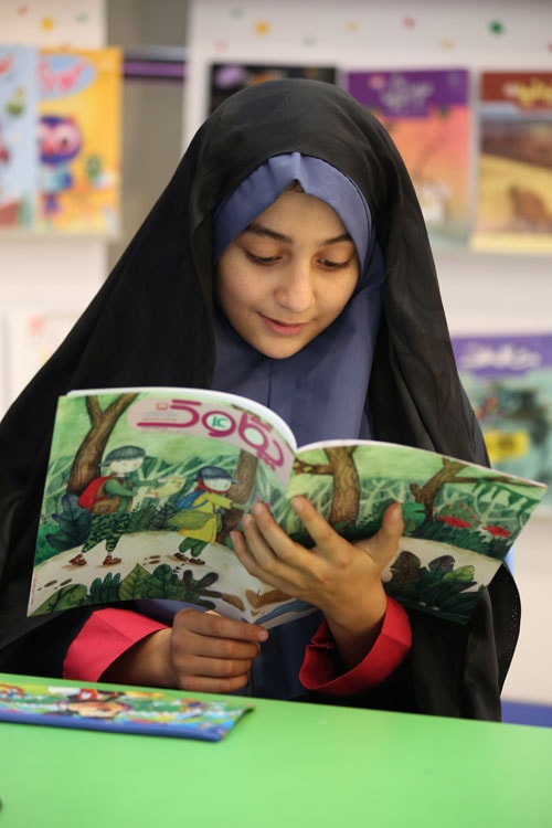 غرفه مجلات رشد در بیست‌ و سومین نمایشگاه مطبوعات، آبان ۱۳۹۶