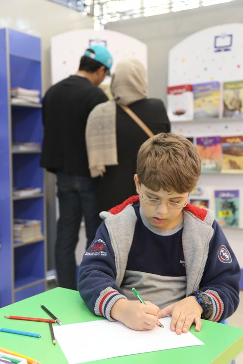 غرفه مجلات رشد در بیست‌ و سومین نمایشگاه مطبوعات، آبان ۱۳۹۶