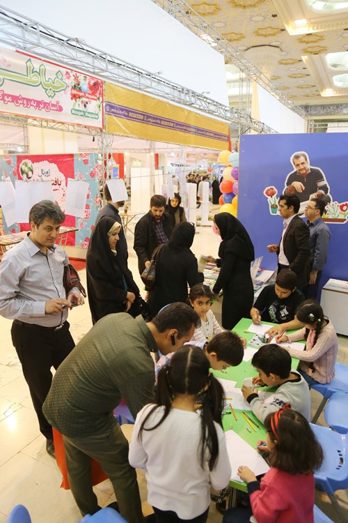 غرفه مجلات رشد در بیست‌ و سومین نمایشگاه مطبوعات، آبان ۱۳۹۶