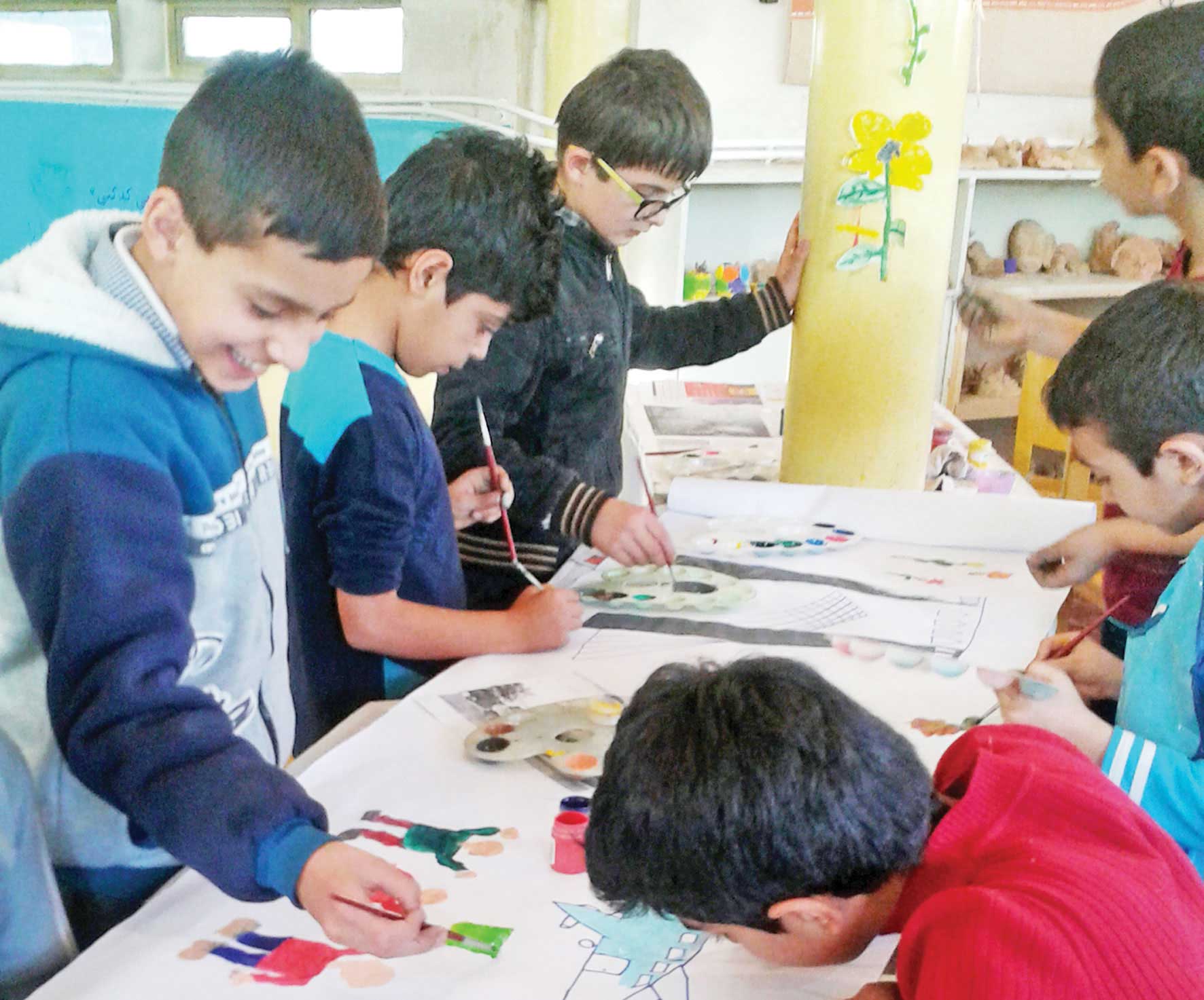 نقاشى گروهى