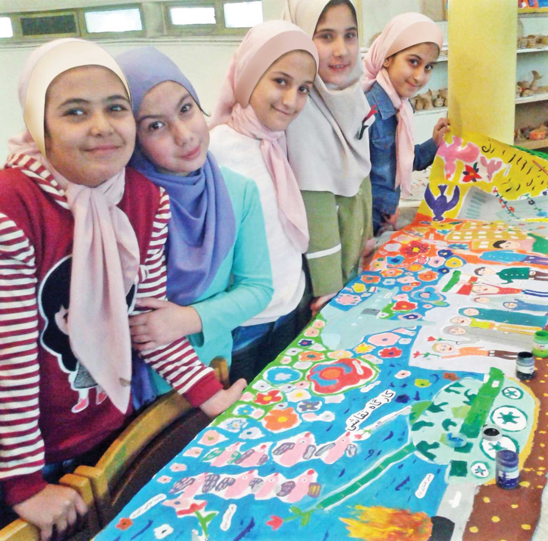 نقاشى گروهى