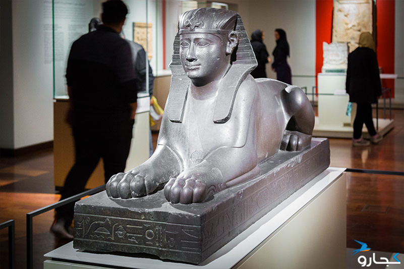 موزه لوور پاریس در تهران: مجسمه ابوالهول