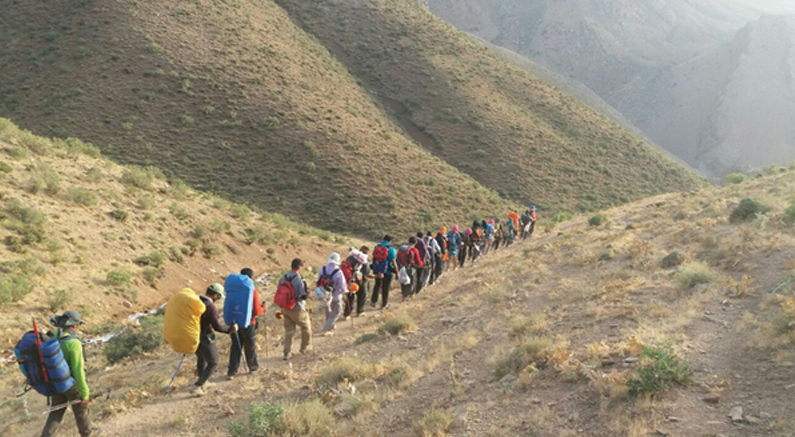 گزارش سفر به قله سنبران اشترانکوه