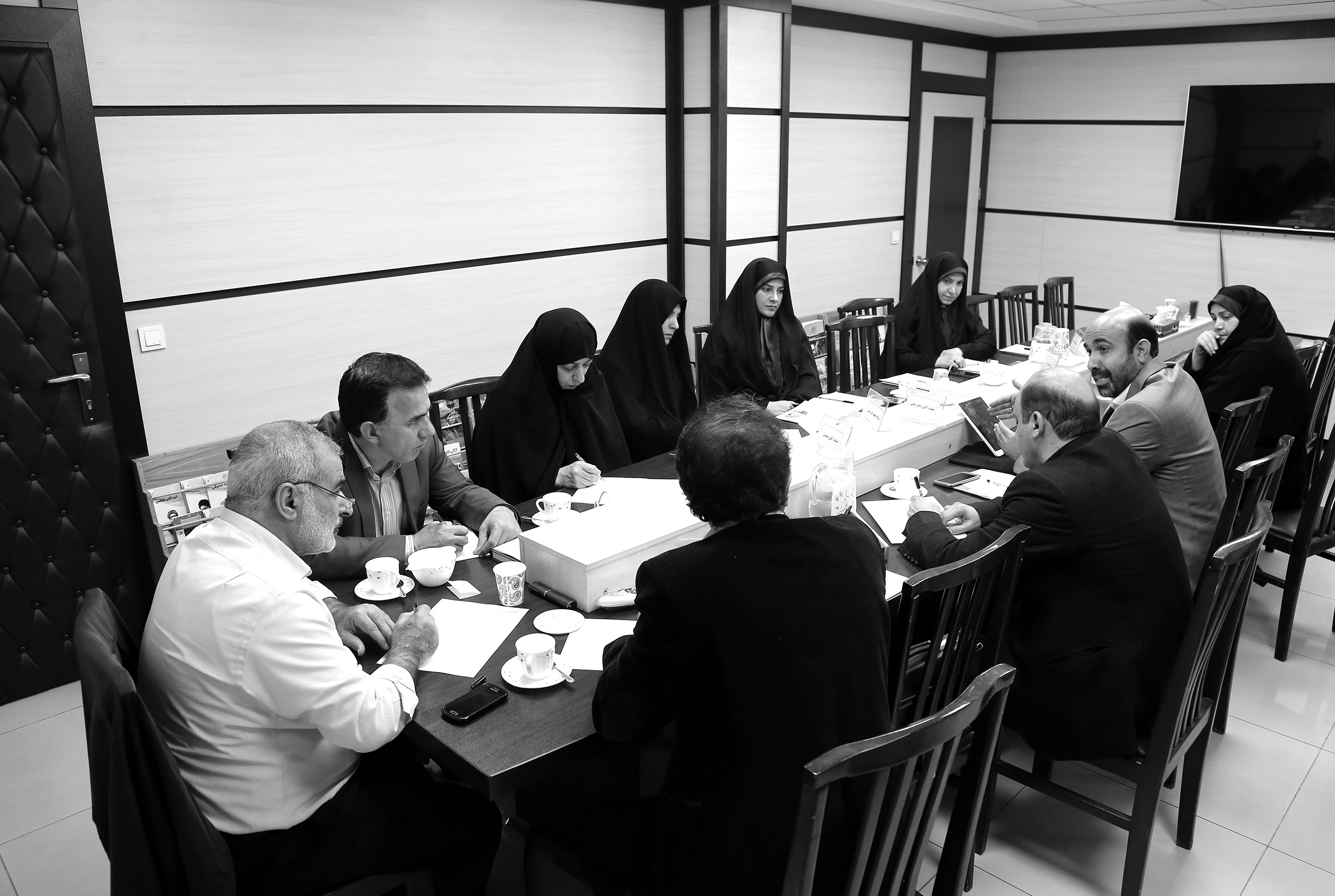 ساعتی با مشاوران