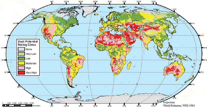 کاربرد تصاویر ماهواره ‌ای جهت تعیین برخاستگاه ریزگردها
