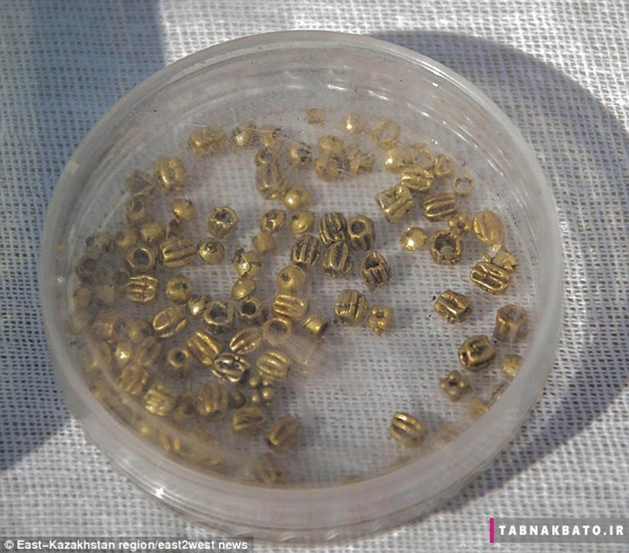 کشف گنجینه طلای سکاها