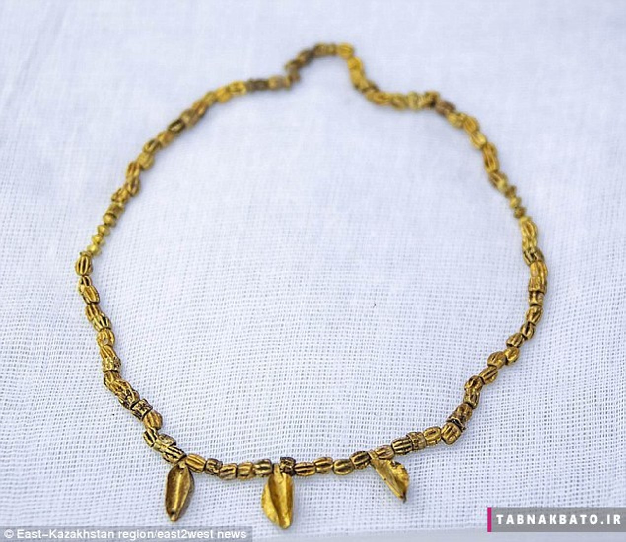 کشف گنجینه طلای سکاها