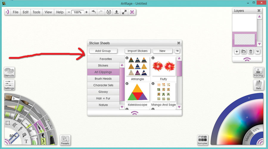 نرم‌ افزار ArtRage