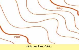 شناخت و کاربرد نقشه های توپوگرافی در جغرافیا